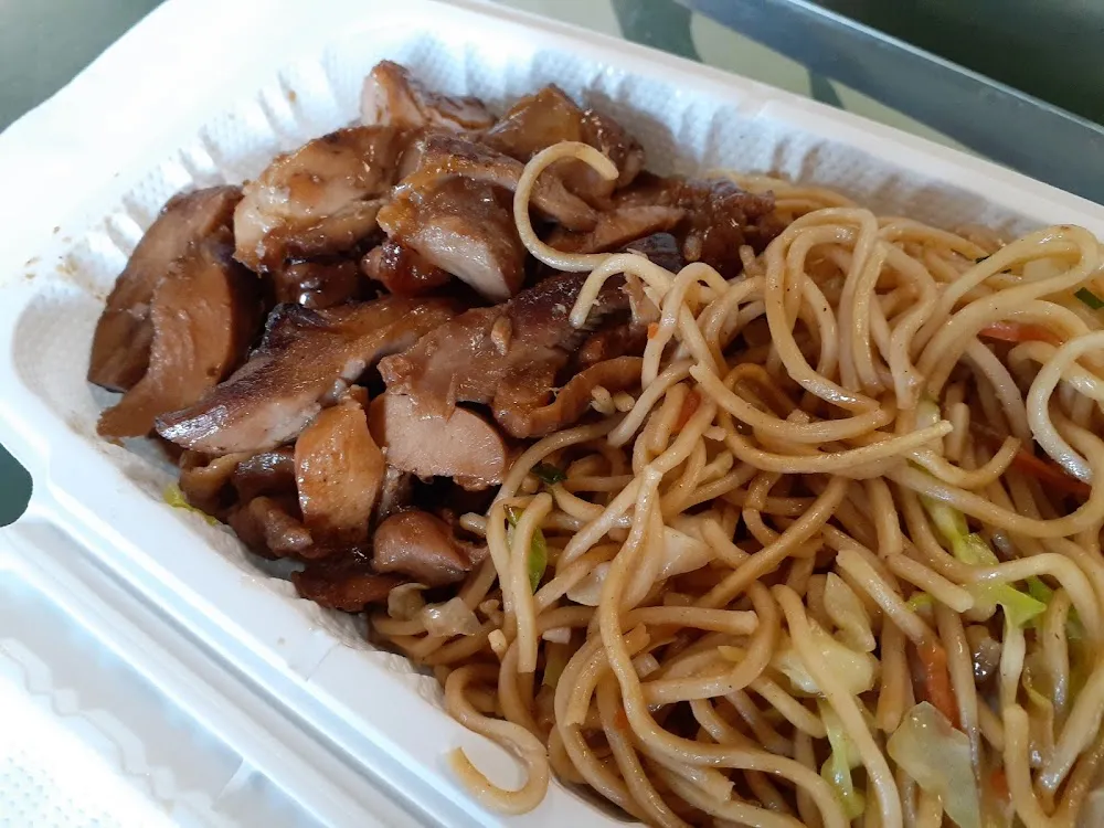 Yakitori Chicken and Noodles